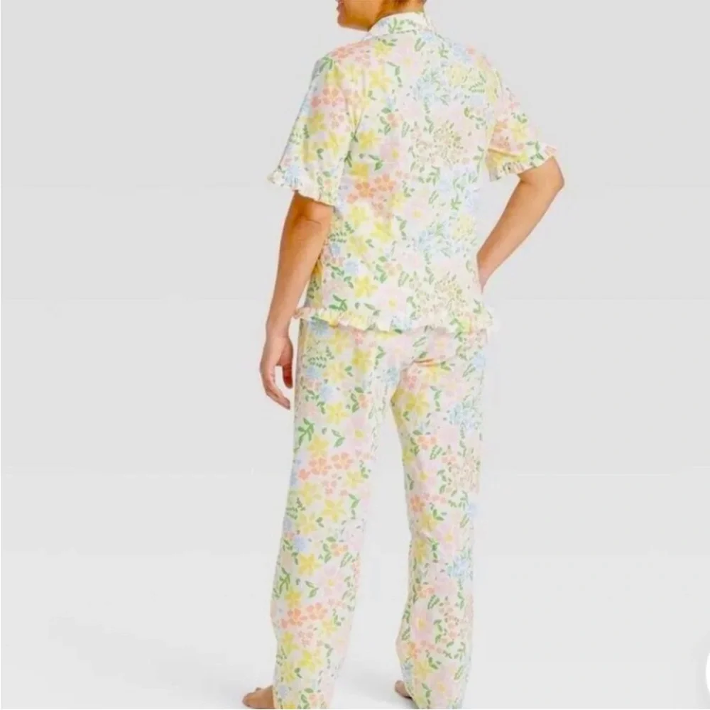 Floral Pajama Pants Set - Picture 2 of 13